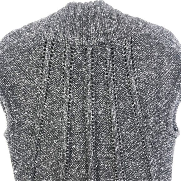 BCBGMAXAZRIA | Sweater Tunic or Dress Gray Black Heathered Women’s Size Medium - Picture 7 of 9